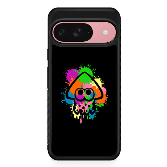 Splatoon Squid Symbol Google Pixel 9 Case | Google Pixel 9 Protective Rubber Case
