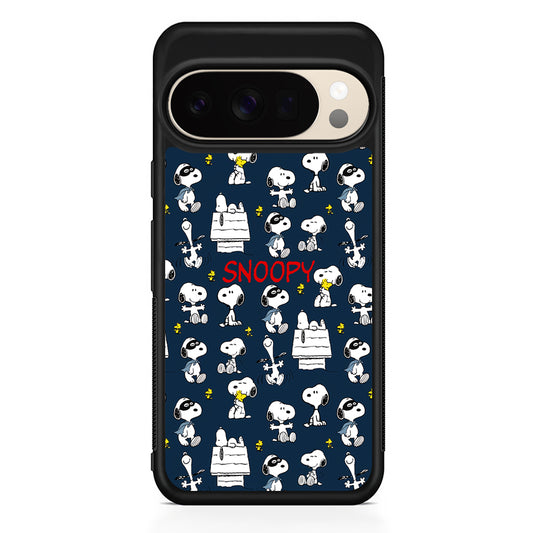 Snoopy All Activity Google Pixel 10 Pro XL Case | Slim Google Pixel 10 Pro XL Protective Case