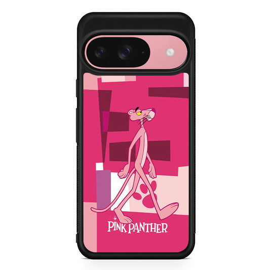 Pink Panther Walk Away Google Pixel 9 Case | Google Pixel 9 Protective Rubber Case