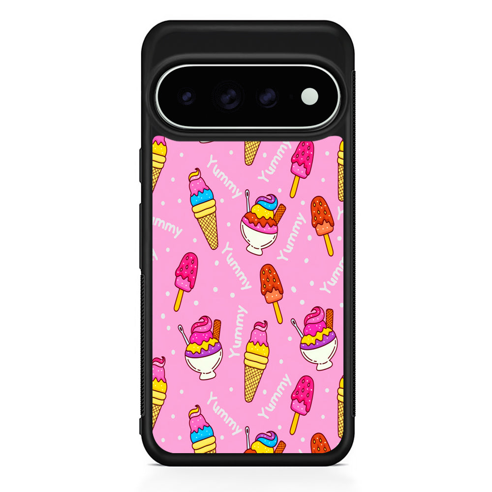 Ice Cream Doodle Yummy Google Pixel 11 Pro XL Case - Custom Design Protective Case