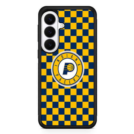 NBA Indiana Pacers Plaid Samsung Galaxy S26 Plus Case | Slim Protective Cover for Samsung Galaxy S26 Plus