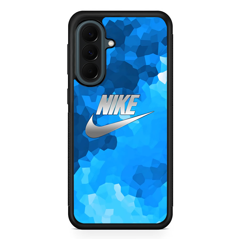 Nike Cool Vibes Of Blue Samsung Galaxy A37 Case | Samsung Galaxy A37 Rubber Phone Case