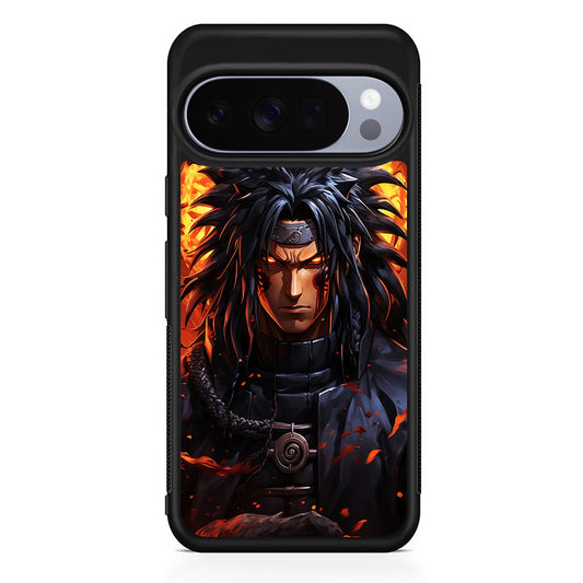 Dark Madara Uchiha Google Pixel 10 Pro Case | Slim Google Pixel 10 Pro Rubber Case