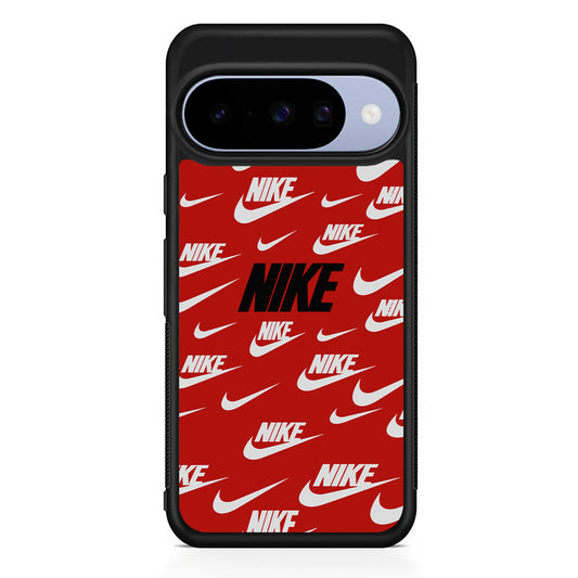 Nike Irregular Emblem Google Pixel 10 Case | Google Pixel 10 Rubber Protective Case