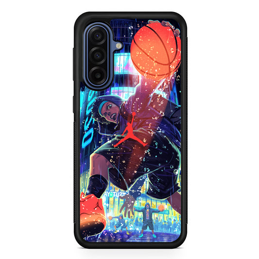 Air Jordan Cartoon City Playground Samsung Galaxy A17 Case | Durable Samsung Galaxy A17 Cover