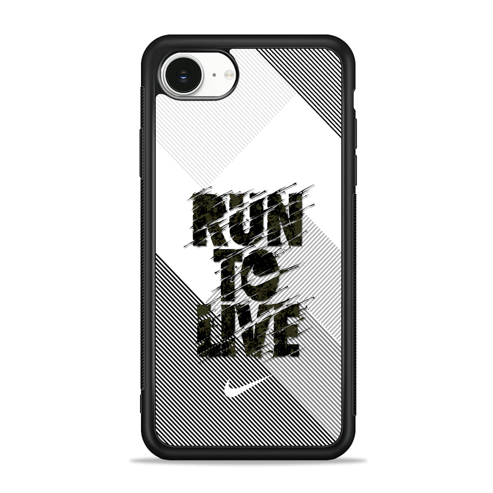Nike Live Must Run iPhone 16e Case - Slim Silicone Case