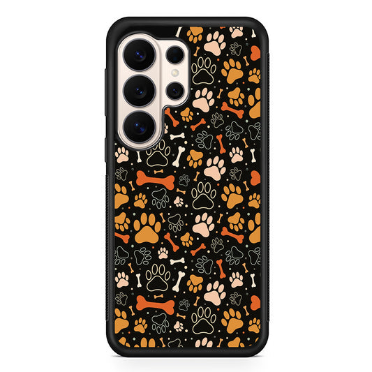 Dog Footprints and Bones Samsung Galaxy S26 Ultra Case | Slim Protective Case for Samsung Galaxy S26 Ultra