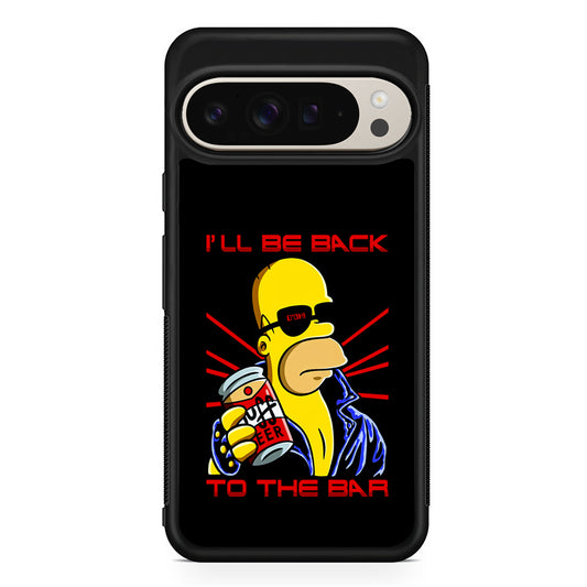 Homer Simpson with Duff Beer Google Pixel 9 Pro Case | Slim Protective Cover