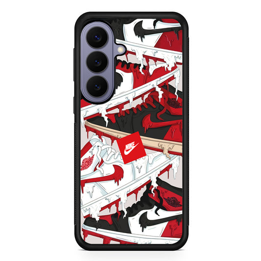 Nike Melt and Drip Samsung Galaxy S26 Case | Lightweight Samsung Galaxy S26 Phone Case