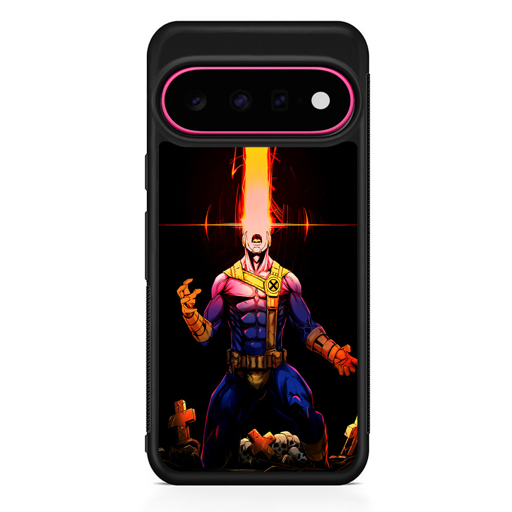 X-Men Cyclops Angry Google Pixel 11 Case | Slim Shockproof Cover
