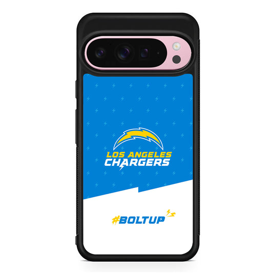 NFL Los Angeles Chargers Pattern Google Pixel 9 Pro XL Case | Protective Cover