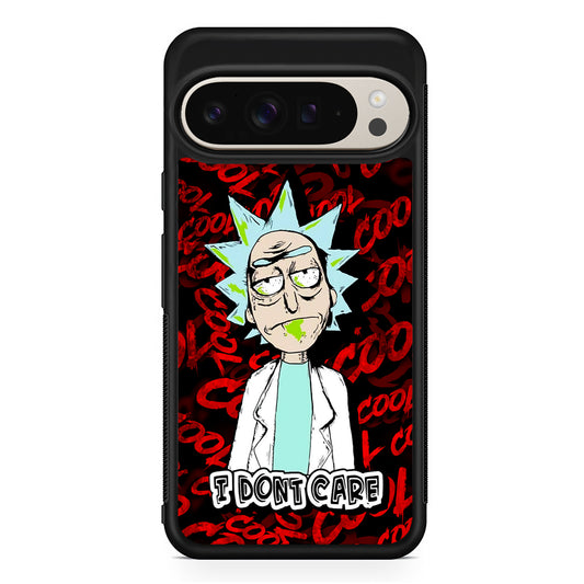 Dr Rick I Don't Care Google Pixel 9 Pro Case | Slim Protective Cover