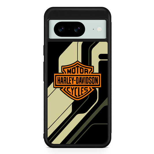 Harley Davidson Line Of System Google Pixel 8 Case | Slim Rubber Case for Google Pixel 8