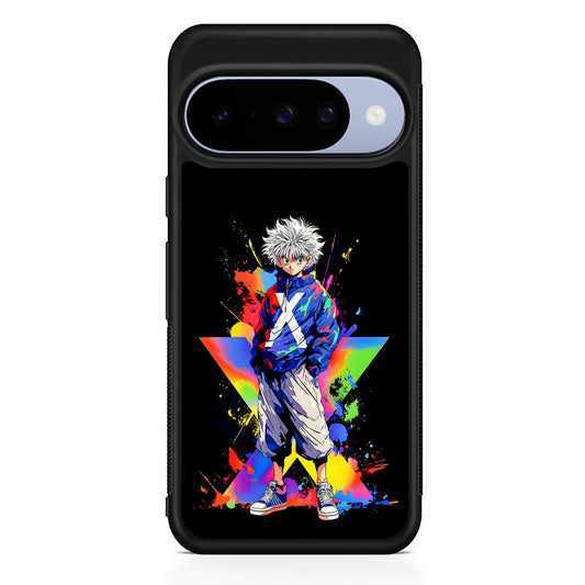 Hunter x Hunter Killua Fashionable Google Pixel 10 Case | Google Pixel 10 Rubber Protective Case