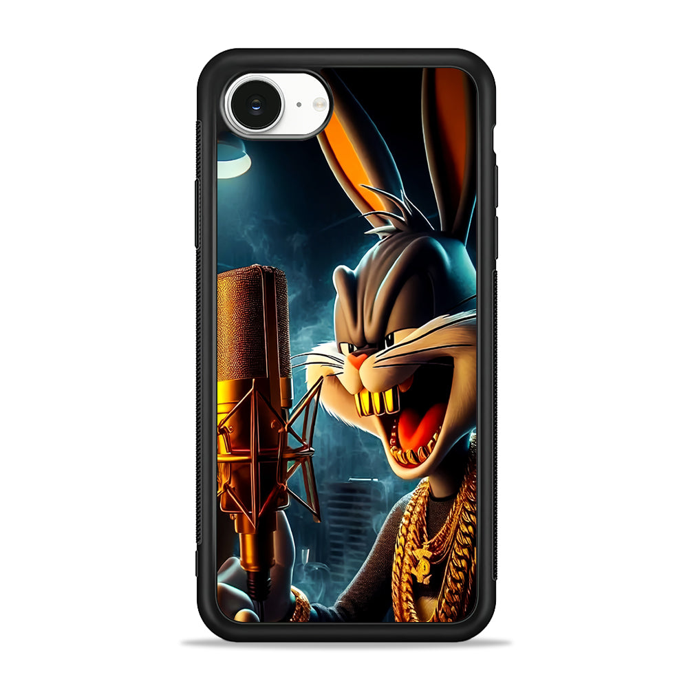 Bugs Bunny The Rapper iPhone 16e Case | Protective Phone Cover