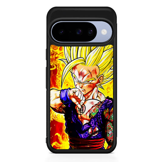 Gohan Super Saiyan 2 Google Pixel 10 Case | Google Pixel 10 Rubber Protective Case