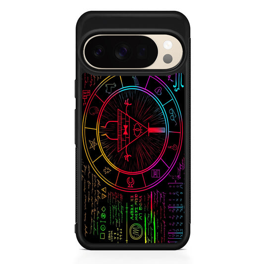 Gravity Falls Bill Cipher Colorful Google Pixel 10 Pro XL Case | Slim Google Pixel 10 Pro XL Protective Case