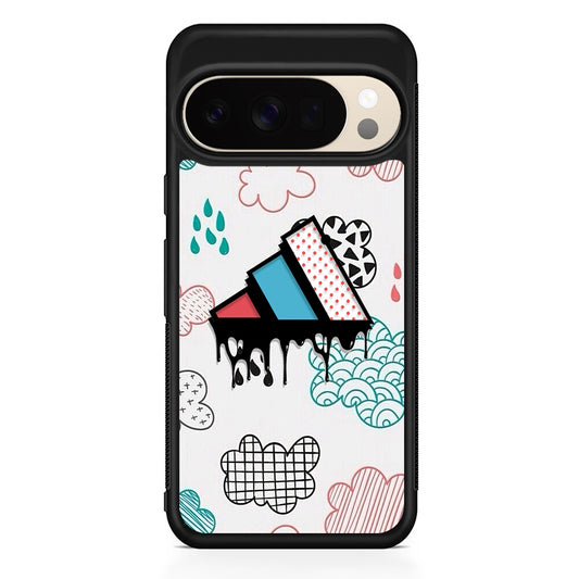 Adidas Clouds Art Google Pixel 10 Pro XL Case | Slim Google Pixel 10 Pro XL Protective Case