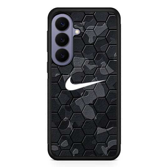 Nike Hexagon Pattern Camo Samsung Galaxy S26 Case | Lightweight Samsung Galaxy S26 Phone Case