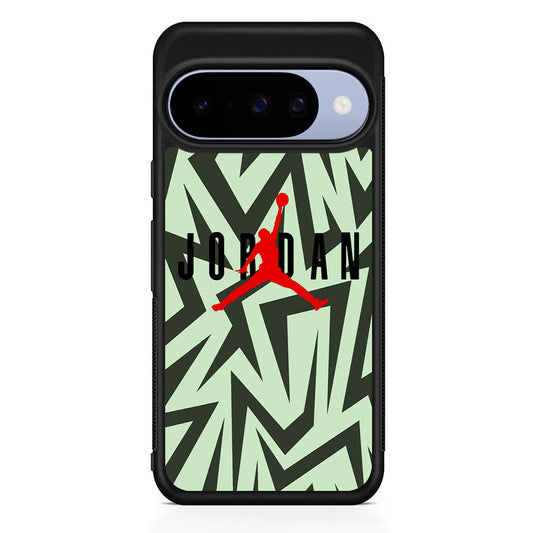 Air Jordan Shape Of Abstract Google Pixel 10 Case | Google Pixel 10 Rubber Protective Case