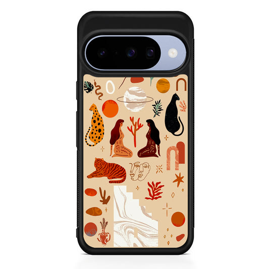 Art of Nature Women Google Pixel 10 Case | Google Pixel 10 Rubber Protective Case