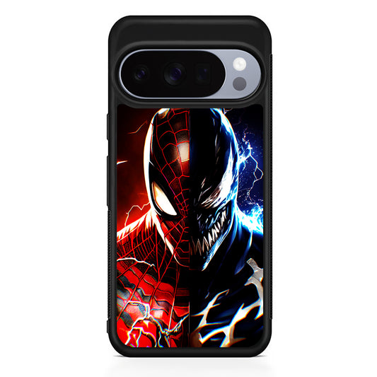Venom X Spiderman Character Google Pixel 10 Pro Case | Slim Google Pixel 10 Pro Rubber Case