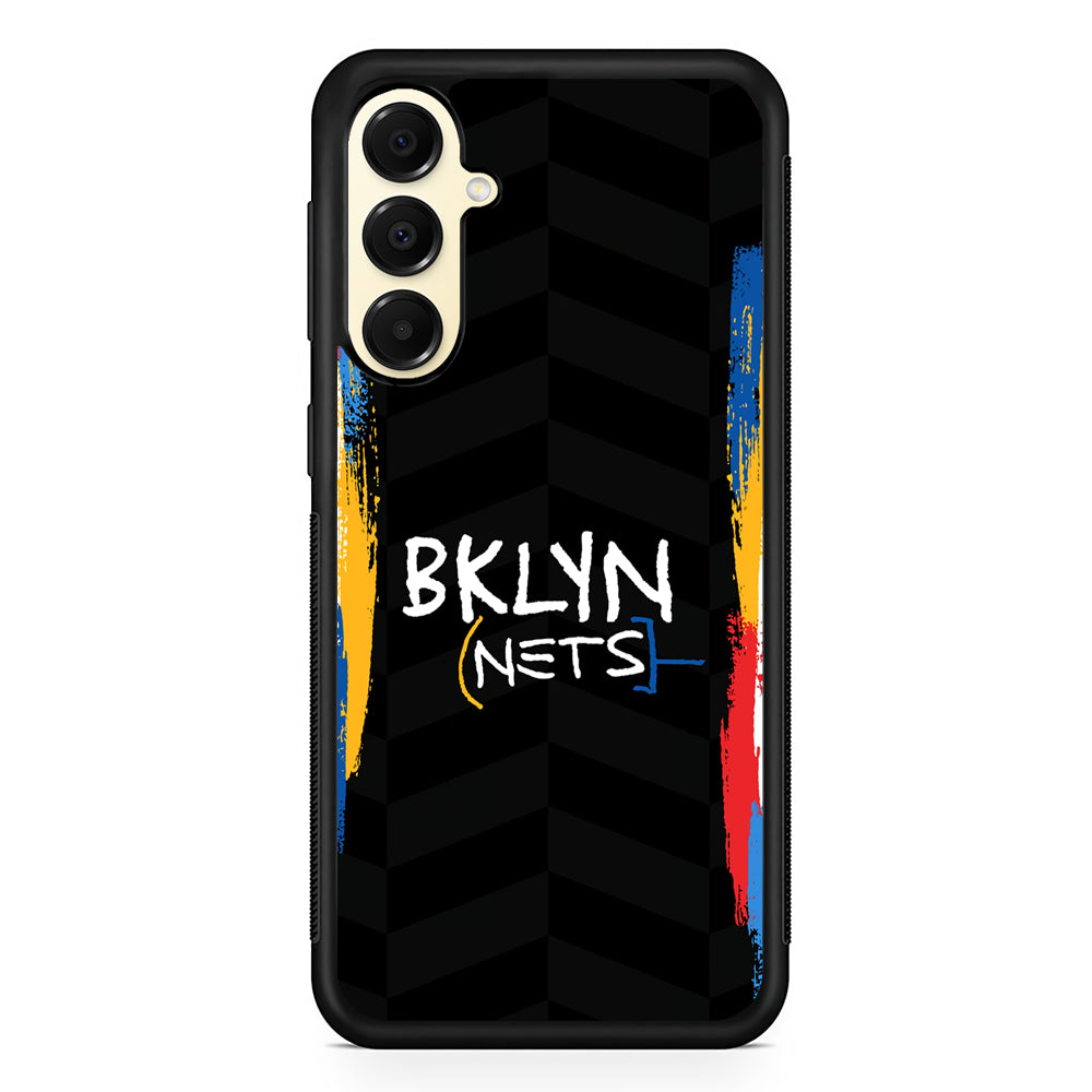 NBA Brooklyn Nets Jersey Samsung Galaxy A16 Case | Slim Rubber Samsung Galaxy A16 Case