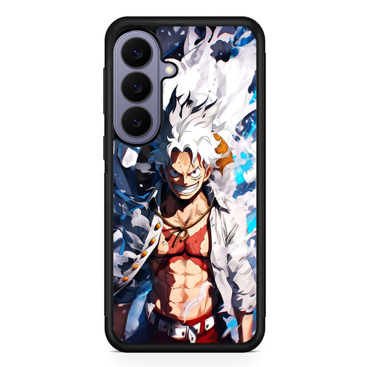 One Piece Luffy Sun God Nika Samsung Galaxy S26 Case | Durable Rubber Case for Samsung Galaxy S26