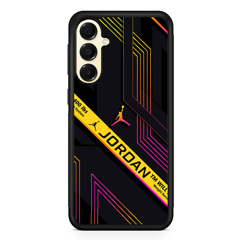 Air Jordan Digital Corner Samsung Galaxy A16 Case | Slim Rubber Case for Samsung Galaxy A16