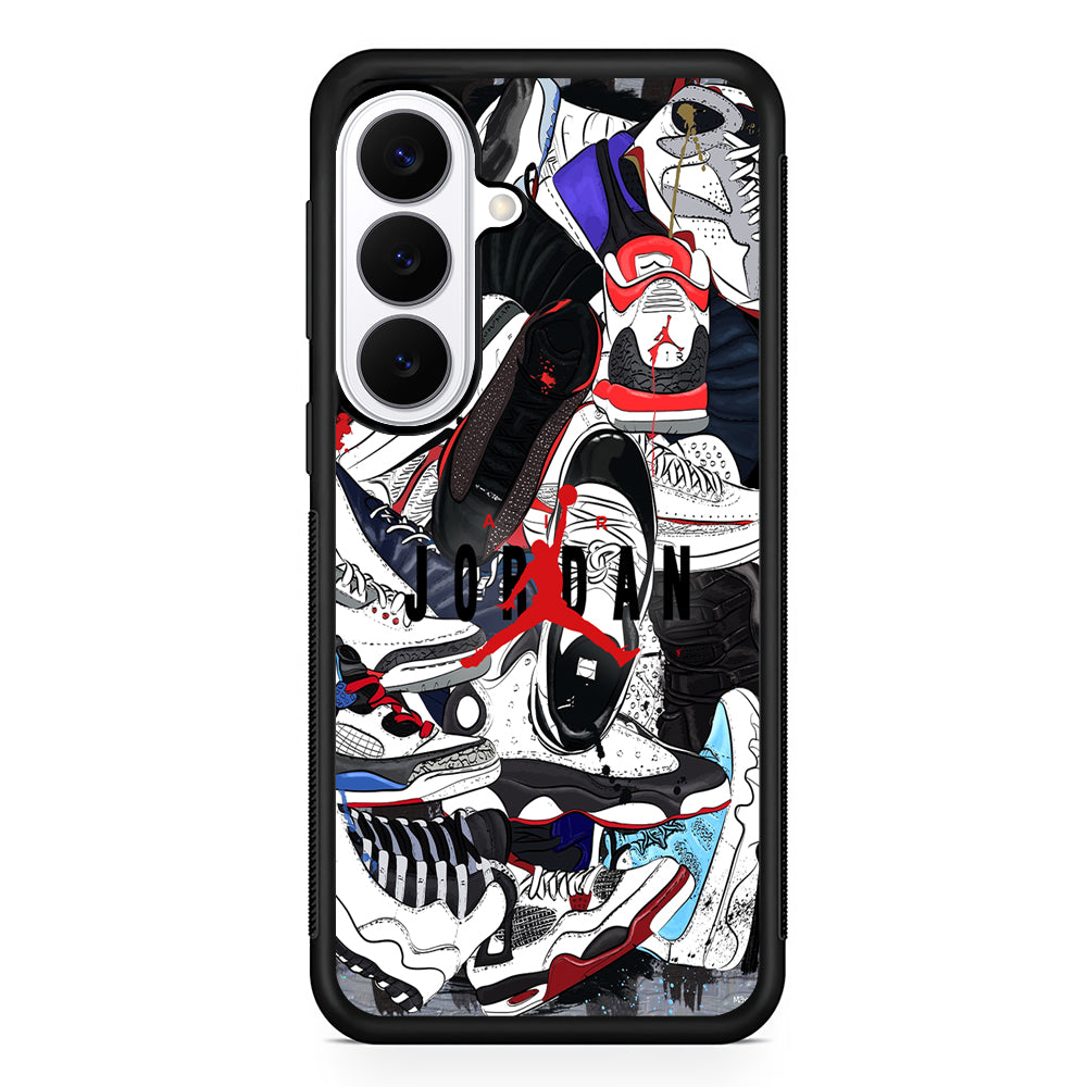 Air Jordan Scattered Collection Samsung Galaxy S26 Plus Case | Lightweight Protective Cover for Galaxy S26 Plus