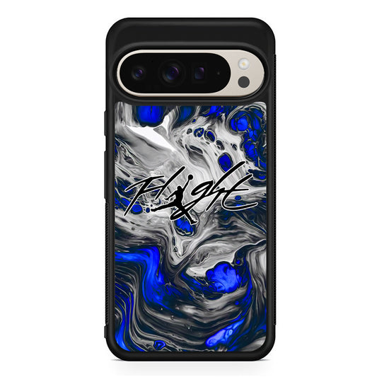 Air Jordan Flight Marble Google Pixel 9 Pro Case | Slim Protective Cover
