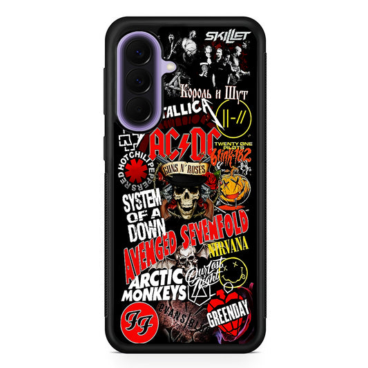 Logo Band Legends Samsung Galaxy A57 Case | Slim Samsung Galaxy A57 Rubber Case