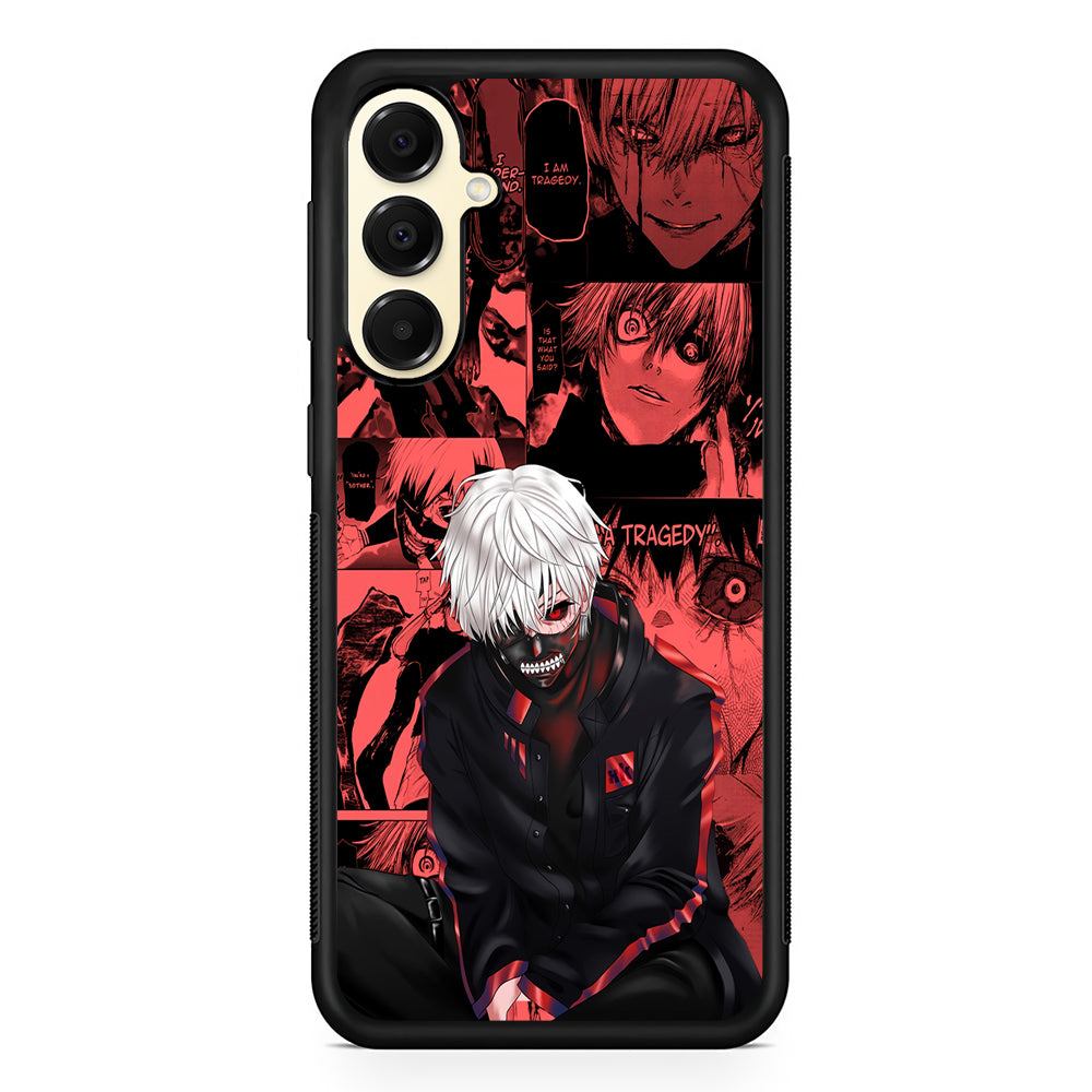 Tokyo Ghoul Ken Kaneki Comic Samsung Galaxy A16 Case | Slim Rubber Samsung Galaxy A16 Case