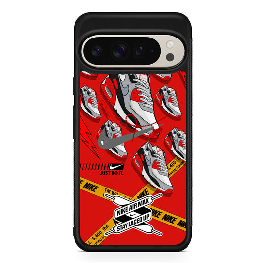 Nike Laced Up The Shoes Google Pixel 9 Pro Case | Slim Protective Cover