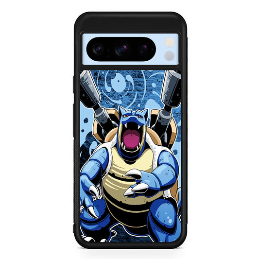 Blastoise Pokemon Google Pixel 8 Pro Case | Slim Rubber Case for Google Pixel 8 Pro