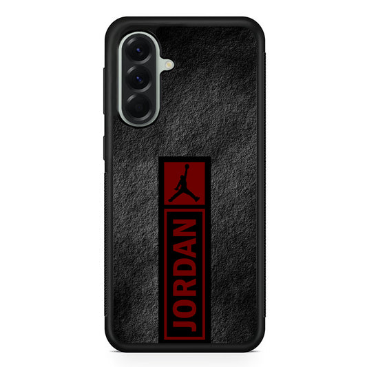 Air Jordan Grey Abstract Samsung Galaxy A56 Case | Samsung Galaxy A56 Rubber Protective Case