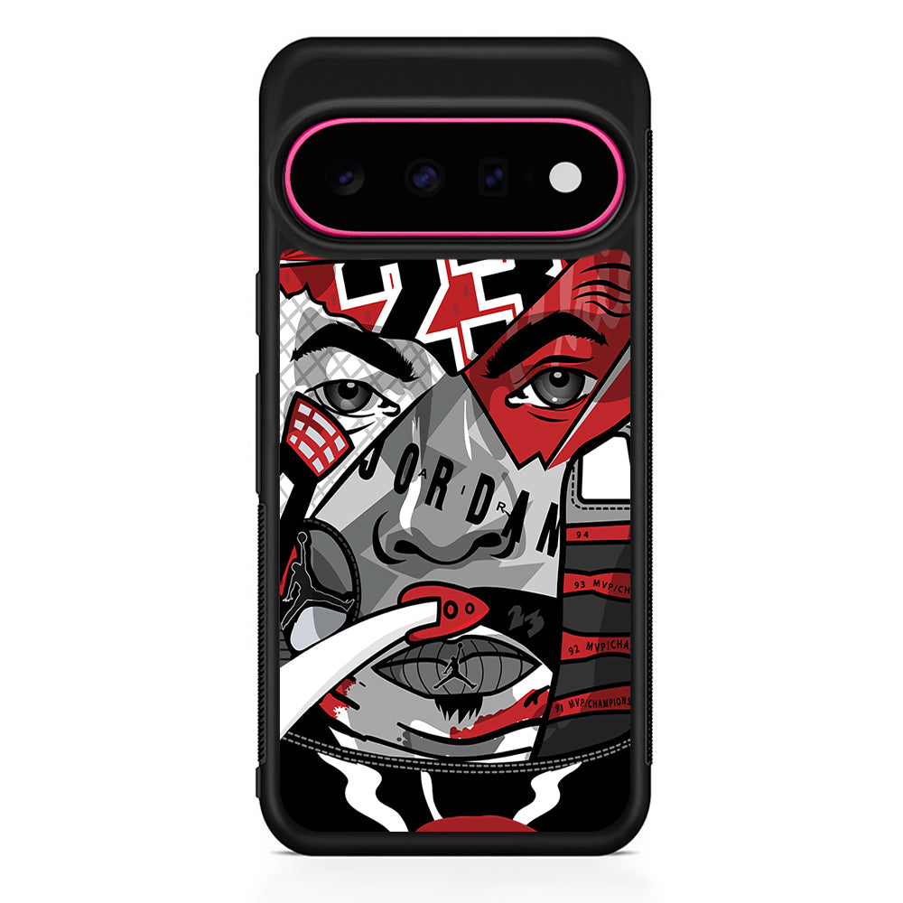 Air Jordan Warrior's Eyes Google Pixel 11 Case - Stylish Protective Phone Case