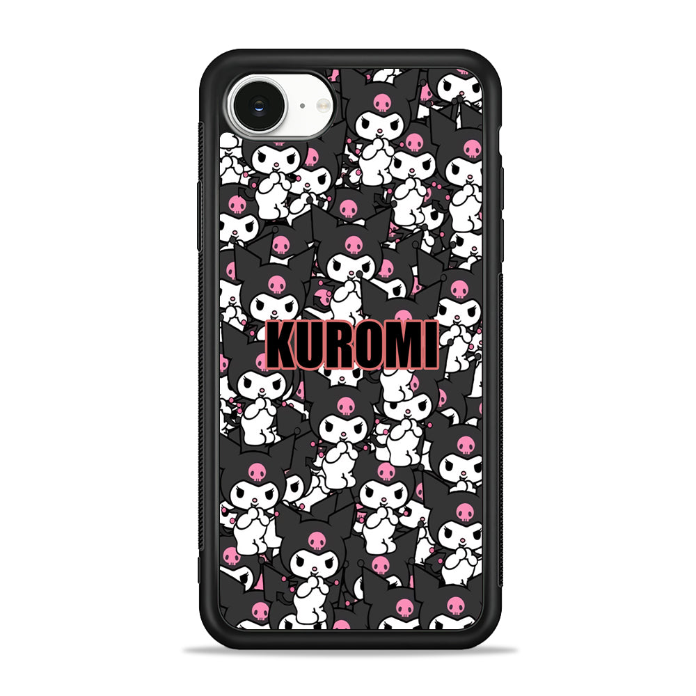 Kuromi Doodle iPhone 16e Case | Protective Phone Cover