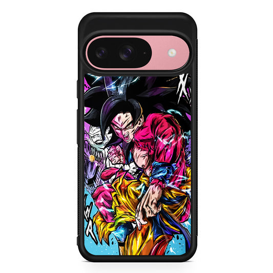 Goku SS4 Dragon Ball Z Google Pixel 9 Case | Google Pixel 9 Protective Rubber Case