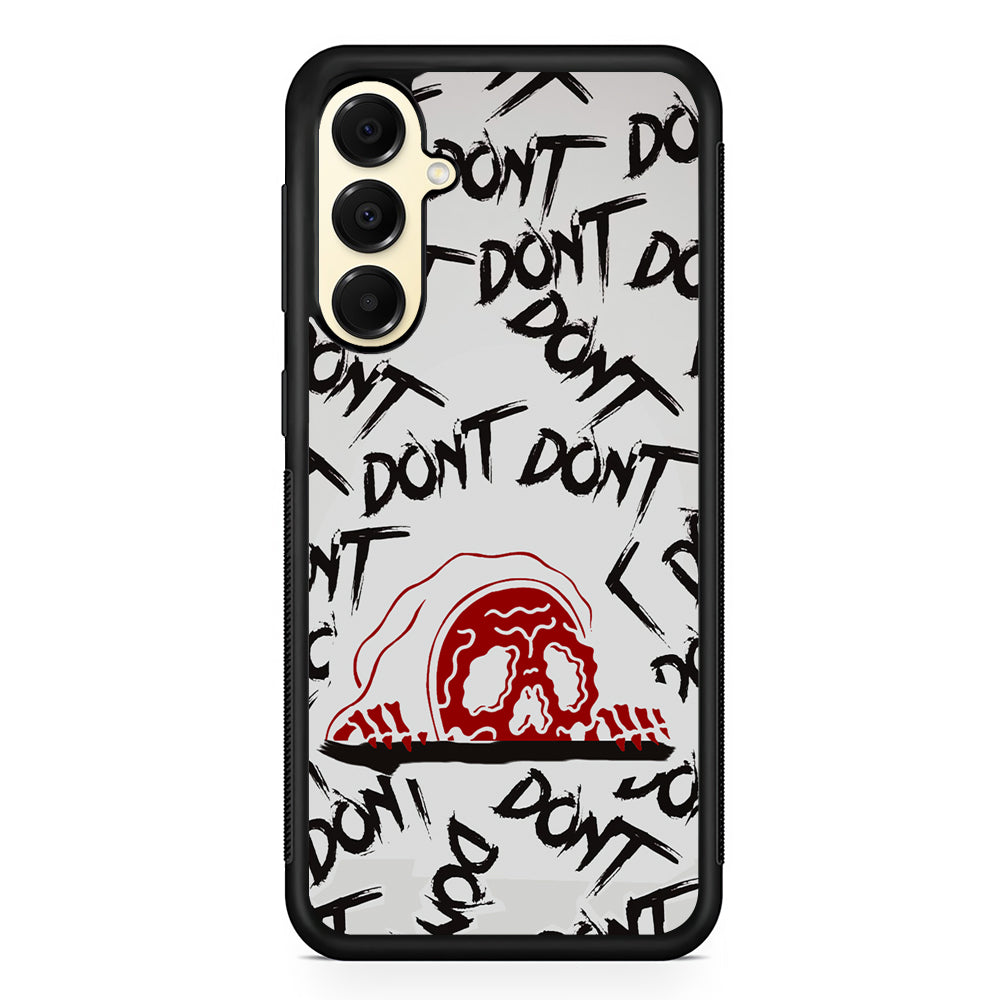 Please Don't Be Scare Samsung Galaxy A16 Case | Slim Rubber Samsung Galaxy A16 Case