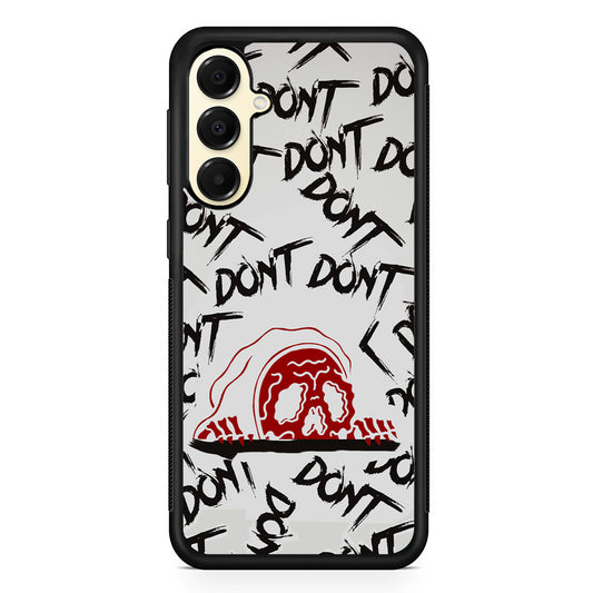 Please Don't Be Scare Samsung Galaxy A16 Case | Slim Rubber Samsung Galaxy A16 Case