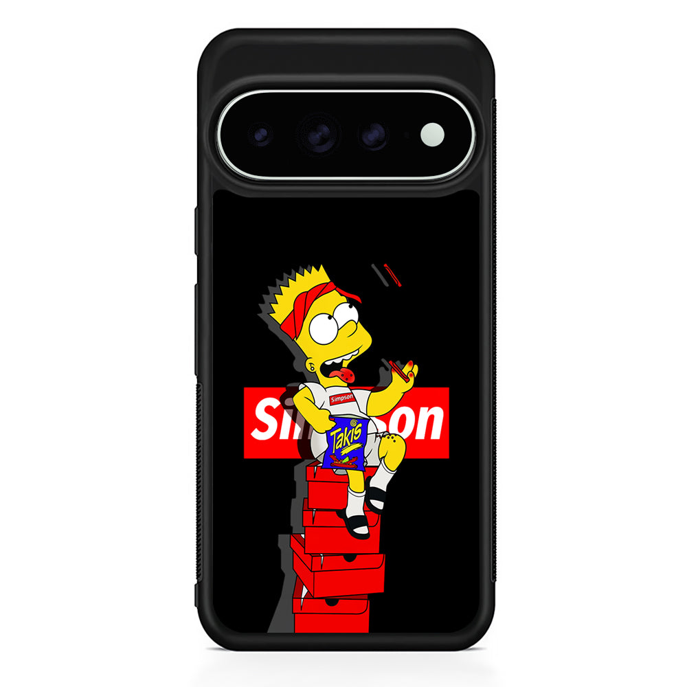 The Stylish Bart Simpson Google Pixel 11 Pro XL Case - Custom Design Protective Case