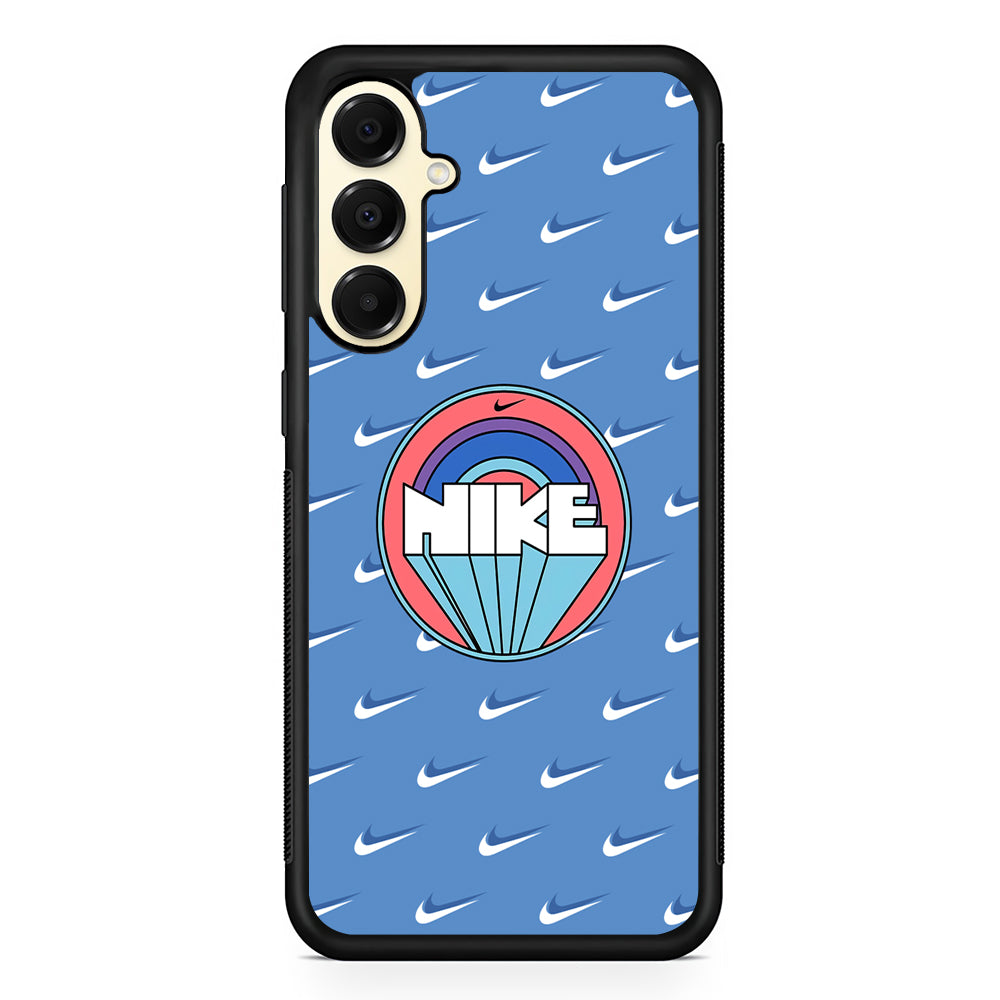 Nike Patern and Rounded Shape Samsung Galaxy A16 Case | Custom Protective Samsung Galaxy A16 Case
