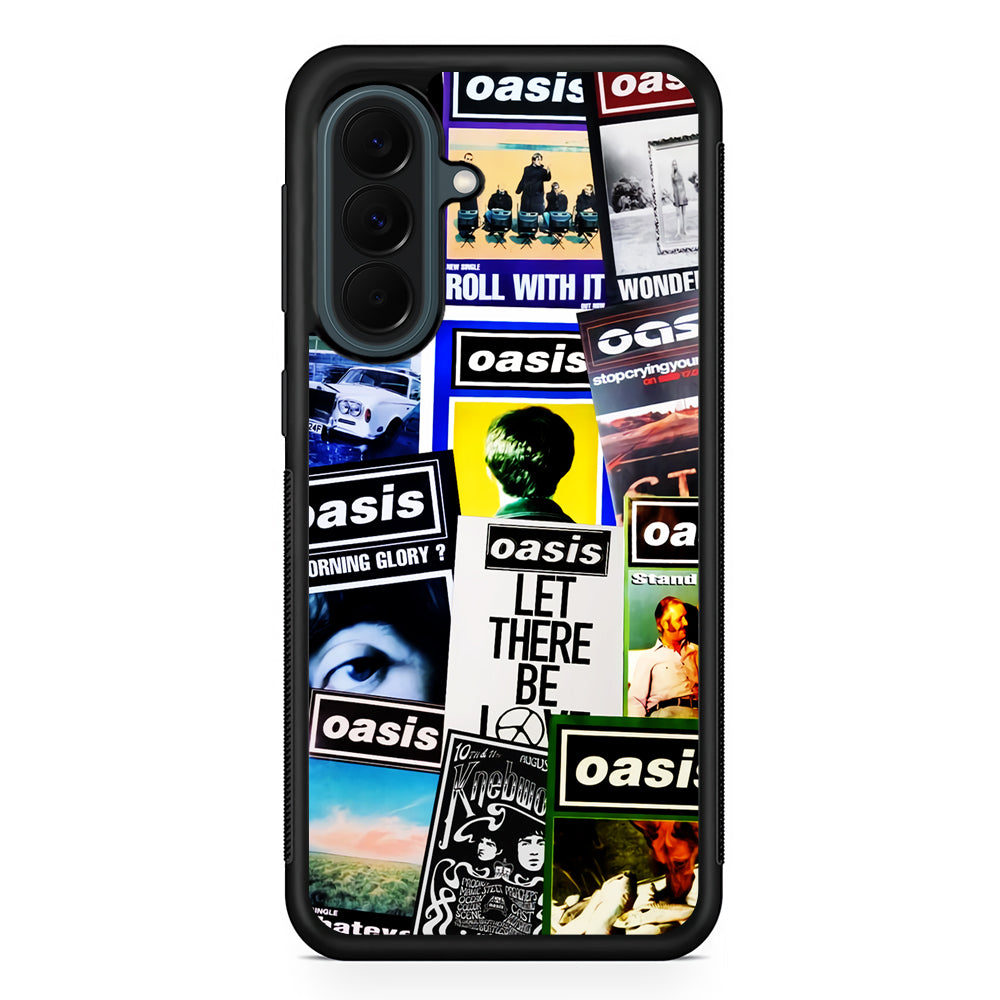 Oasis Album Cover Samsung Galaxy A37 Case | Samsung Galaxy A37 Rubber Phone Case