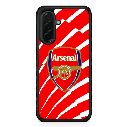 Arsenal FC Gunners Logo Samsung Galaxy A36 Case | Protective Rubber Cover