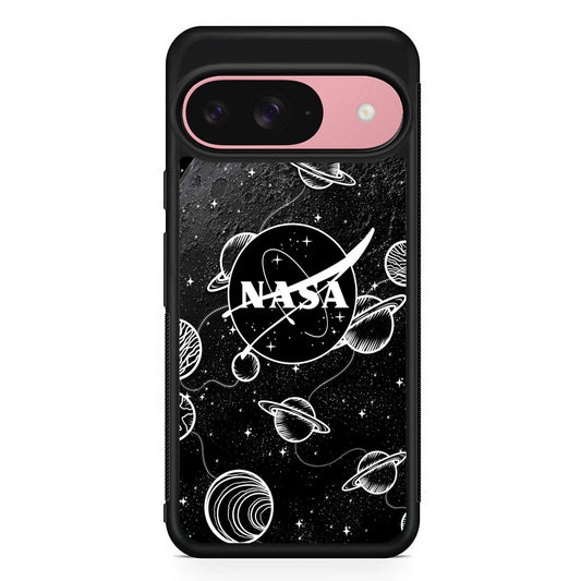 Nasa Shadow of The Moon Google Pixel 9 Case | Google Pixel 9 Protective Rubber Case