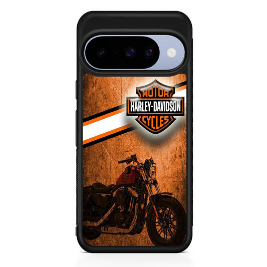 Harley Davidson Motor Logo Google Pixel 10 Case | Google Pixel 10 Rubber Protective Case