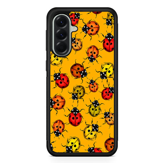 Colorful Ladybugs Pattern Samsung Galaxy A56 Case | Samsung Galaxy A56 Protective Rubber Case