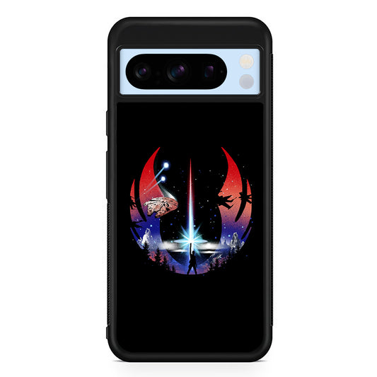 Jedi Order Logo Star Wars Google Pixel 8 Pro Case | Slim Rubber Case for Google Pixel 8 Pro