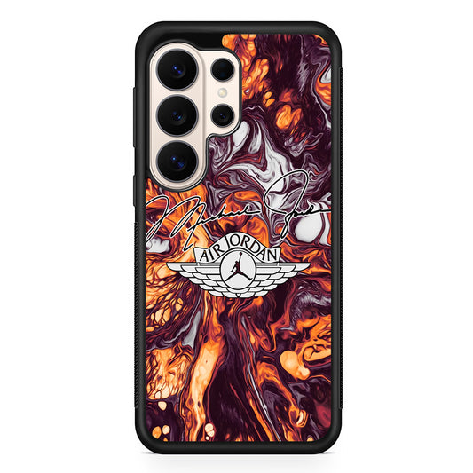 Air Jordan Luxe Signature Marble Samsung Galaxy S26 Ultra Case | Durable Samsung Galaxy S26 Ultra Phone Case